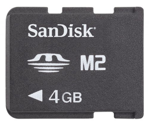 4GB Memory Stick MICRO  M2 (SanDisk (SDMSM2-004G-E11M)) 