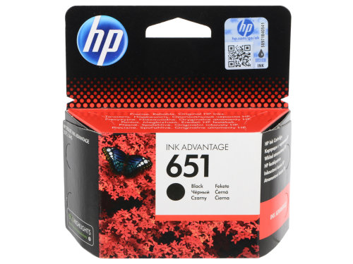 №651 Картридж HP (C2P10AE) черный  для Advantage 5575/5645 - OfficeJet 202/252 