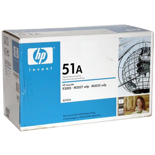 №51А Картридж HP(Q7551А)   для НР LJ P3005 M3027mfp M3035mfp (6500л) 