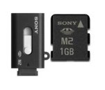 1GB Memory Stick MICRO +USB Reader (orig) SONY M2  (карта памяти)